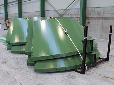 Konische Silokomponenten für Siloanlagen